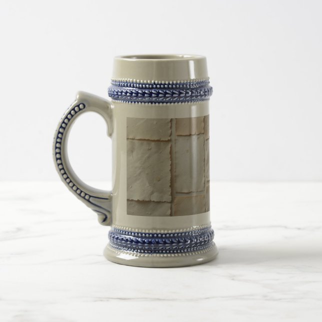Caneca De Cerveja Folga Plana de Papel Texturizada (Esquerda)