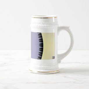 Caneca De Cerveja Folha Roxa
