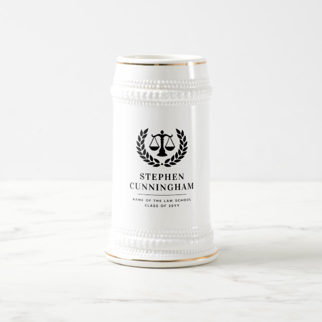 Caneca De Cerveja Formatação Personalizada da Escola de Direito Mode (Centro)