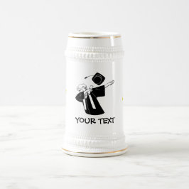 Caneca De Cerveja Formatura Dabbing Masculino Raio Personalizado