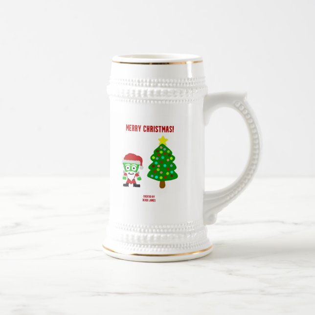 Caneca De Cerveja FrankenCaneca de cerveja de Natal (Direita)