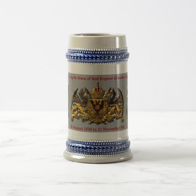 Caneca De Cerveja Franz Joseph mim de Áustria Hungria (Centro)