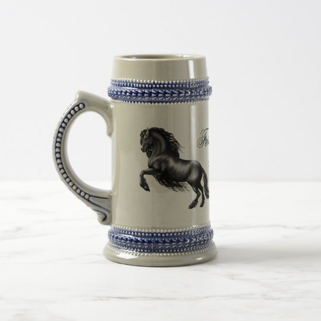 Caneca De Cerveja Frisão, letra preta (Esquerda)