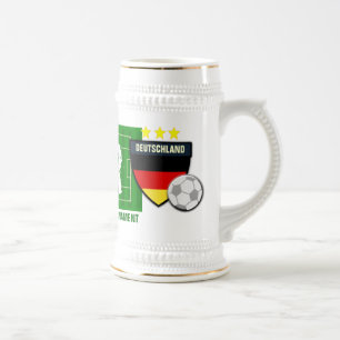 Caneca De Cerveja Futebol do europeu de Alemanha da alemanha do Tor
