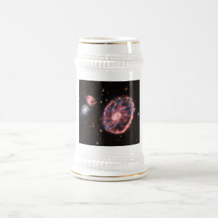 Caneca De Cerveja Galáxia CartWheel, Telescópio Espacial James Webb
