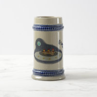 Galinhas engraçadas na ilustração de desenhos anim