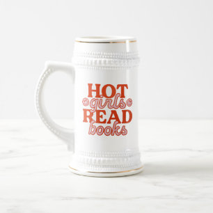 Caneca De Cerveja Garotas Quentes Lêem Livros