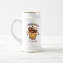 Gato Siamês Chibi Dormindo no Café 