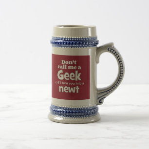 Caneca De Cerveja Geek newt wf