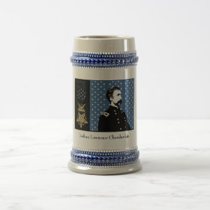 Caneca De Cerveja General Chamberlain e a medalha da honra