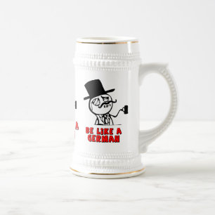 Caneca De Cerveja German MEME Beer Mug