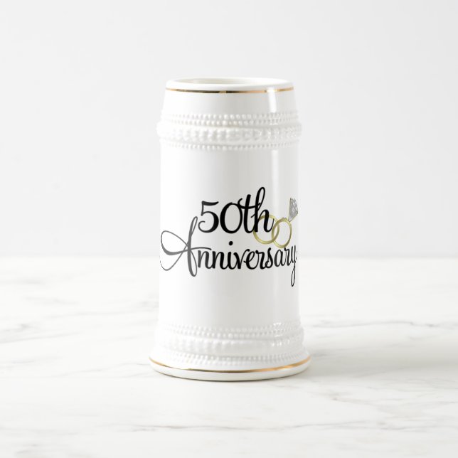 Caneca De Cerveja Gift Mug, 50 anos (Centro)