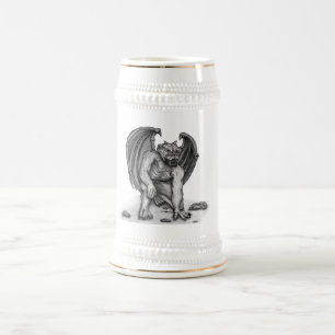 Caneca De Cerveja Golem Gargoyle