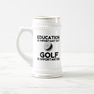 CANECA DE CERVEJA GOLF É IMPORTANTE