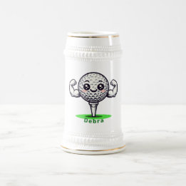 Caneca de Cerveja Golf Strong | Para Homens e Mulh