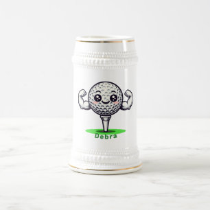 Caneca de Cerveja Golf Strong   Para Homens e Mulh