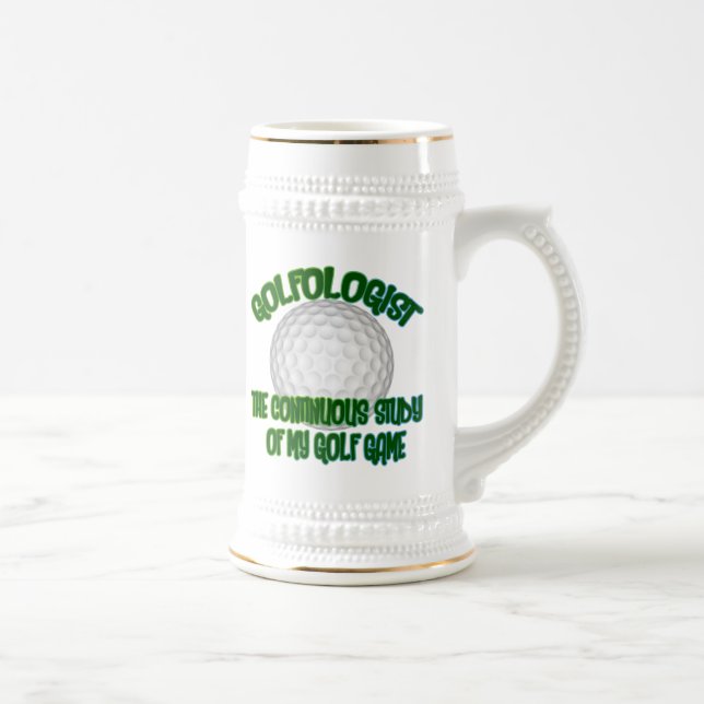 Caneca De Cerveja Golfologist (Direita)
