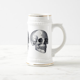 Caneca de cerveja gótico da cerveja do punk dos
