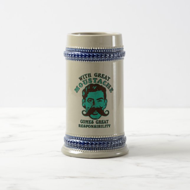 Caneca De Cerveja Grande Moustache (Centro)