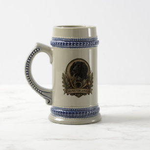 Caneca De Cerveja Grande Munsterlander (logo)
