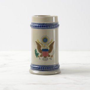 Caneca De Cerveja Grande selo dos Estados Unidos