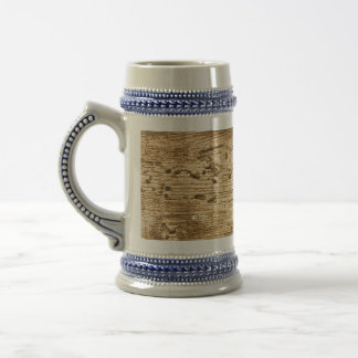 Caneca De Cerveja Grão de Madeira Original