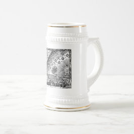 Caneca De Cerveja Gravura de Flammarion