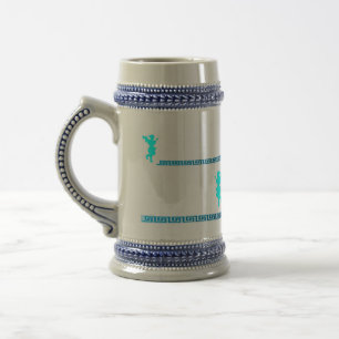 Caneca De Cerveja Grego - Chave de chuva/caneca com Evzone