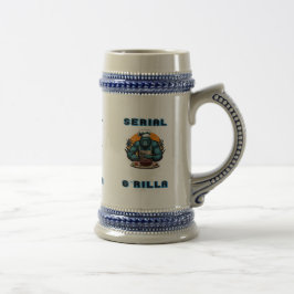 Caneca De Cerveja G'rilla Mestre Churrasco Serial Grillador Diversão
