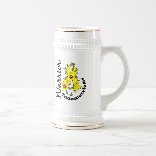 Caneca De Cerveja Guerreiro 15 da endometriose (Direita)