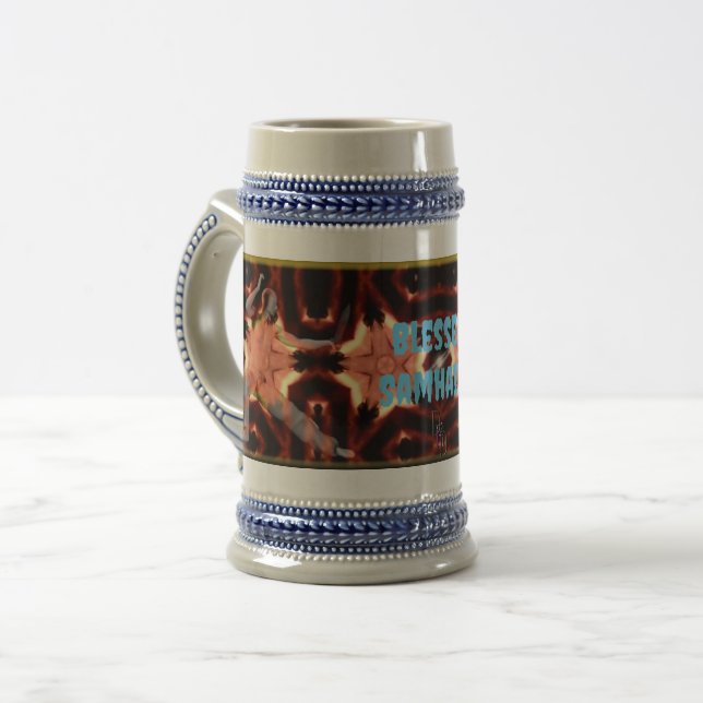 Caneca De Cerveja Guerreiro Cósmico (Frente Esquerda)