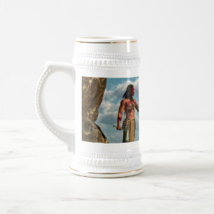 Caneca De Cerveja Guerreiro do falcão