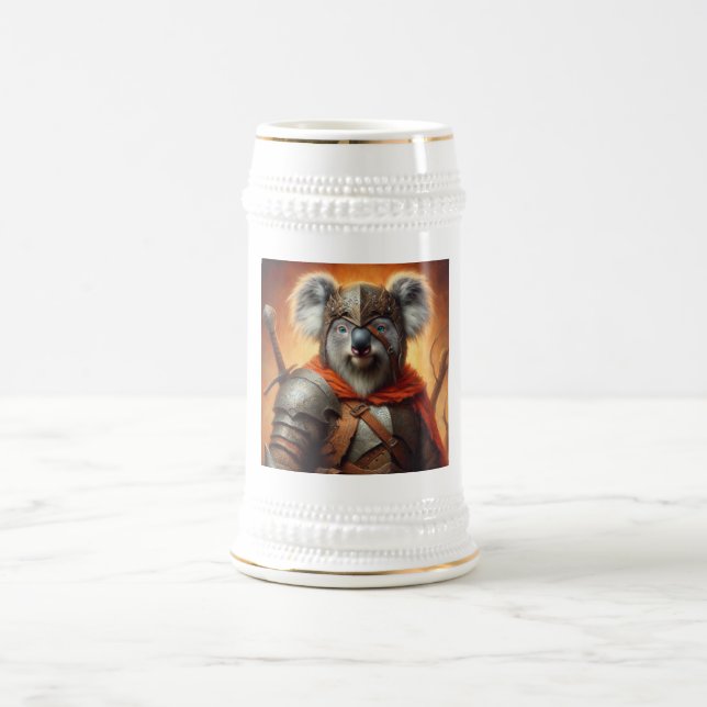 Caneca De Cerveja Guerreiro Koala Fantasy (Centro)