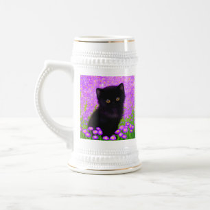 Caneca De Cerveja Gustav Klimt Cat