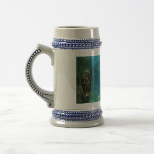 Caneca De Cerveja Habitáculo submarino estranho