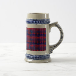 Caneca De Cerveja Hapa Xadrez Laranja,