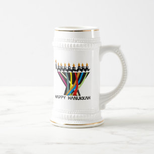 Caneca De Cerveja Happy Hanukkah