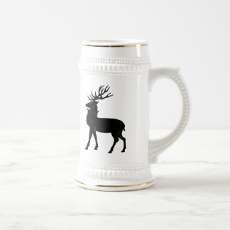 Caneca de cerveja heráldica do veado