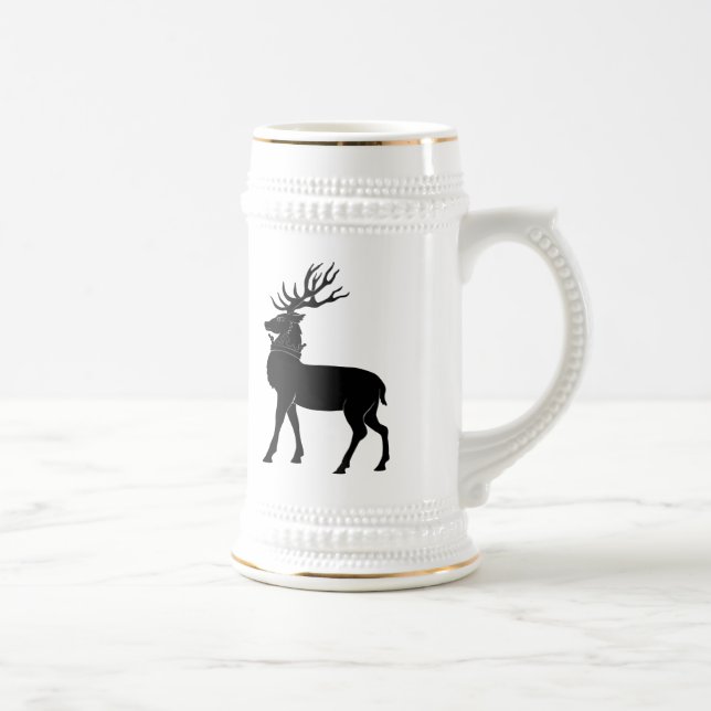 Caneca de cerveja heráldica do veado (Direita)