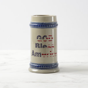 Caneca de Cerveja Herança Patriótica - Deus Abenço