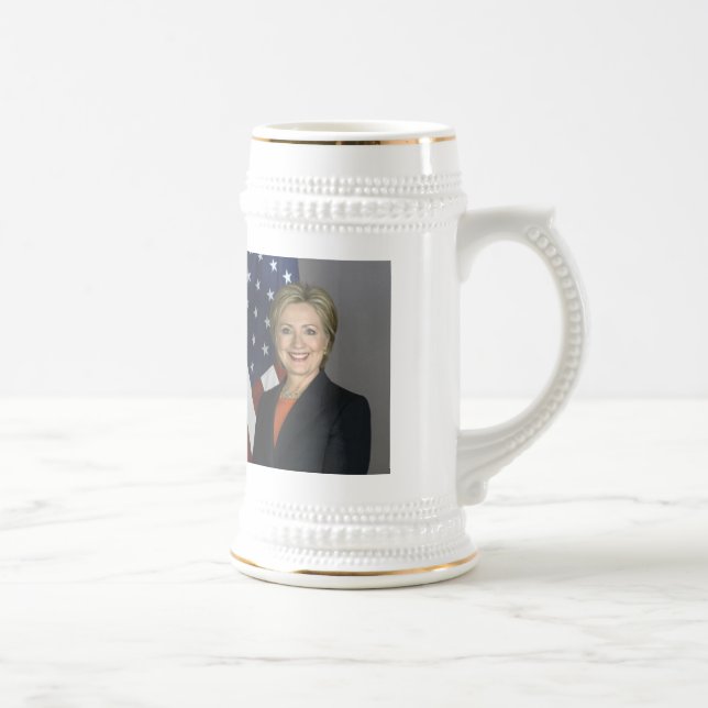 Caneca De Cerveja Hillary Clinton (Direita)