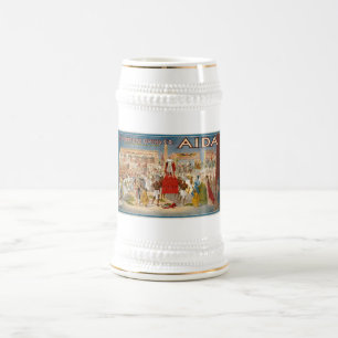 Caneca De Cerveja Hipódromo 1908 de Giuseppe Verdi Aida