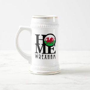 Caneca De Cerveja HOME Wrexham Wales