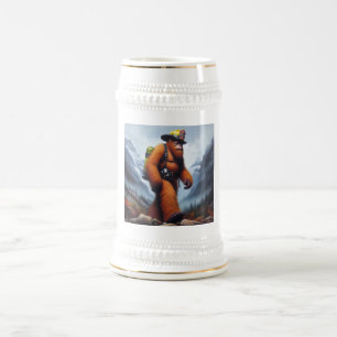 Caneca De Cerveja Homem-Fogo Quente