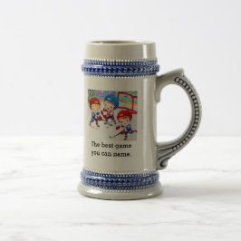 Caneca De Cerveja Hóquei - o melhor jogo que você pode nomear