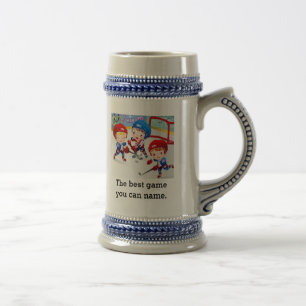 Caneca De Cerveja Hóquei - o melhor jogo que você pode nomear