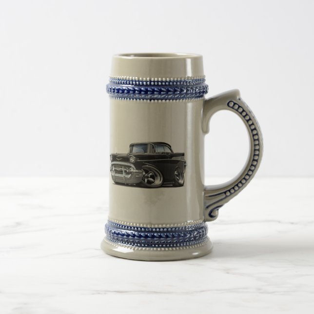 Caneca De Cerveja Hot rod 1957 preto de Chevy Belair (Direita)