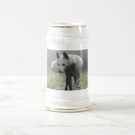 Caneca De Cerveja Husky Siberiano Branco