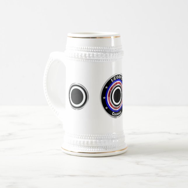 Caneca De Cerveja I Corps “Corpo da América”   (Frente Esquerda)