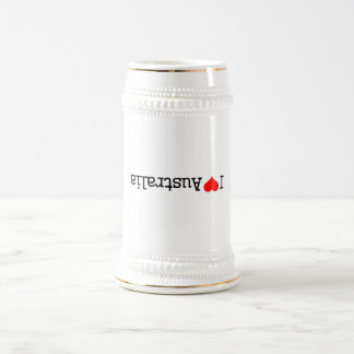 Caneca De Cerveja I Love Australia